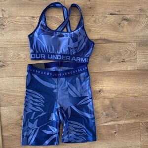 Under Armour Navy Patterned Activewear Set